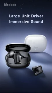 Immersive Sound True Wireless Earbuds 21 Hours Long Playtime Mcdodo