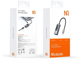 کابل 2در 1 usb-c   مک دودو